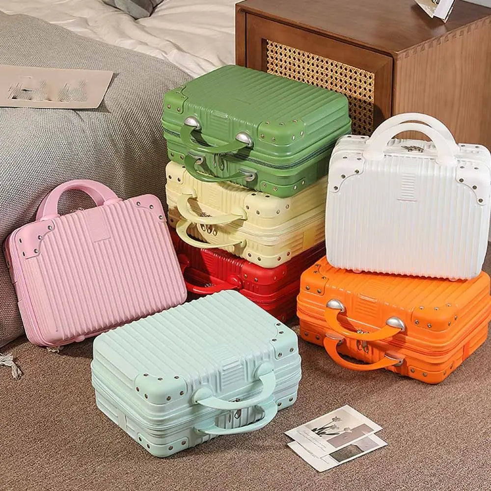 Portable Travel Makeup Bag Compact Hard Case