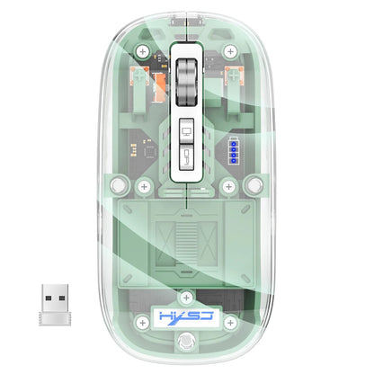Clear Wireless Computer Mouse