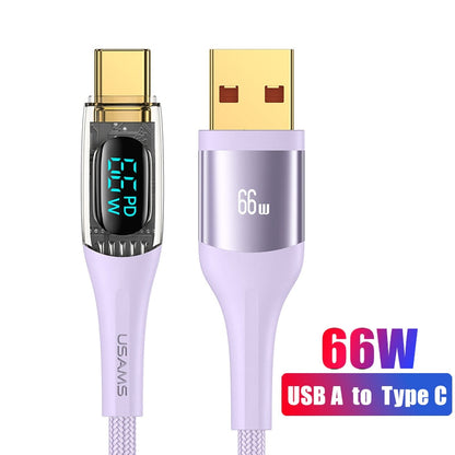 Quick Charge LED USB Fast Charging Cable