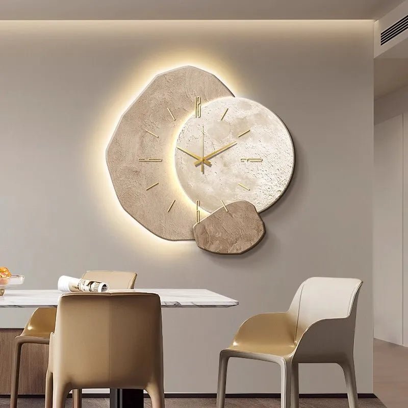 Simple Modern Wall Clock in Nordic Style