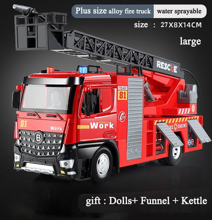 Big Kids Fire Engine Playset Toy Vehicle