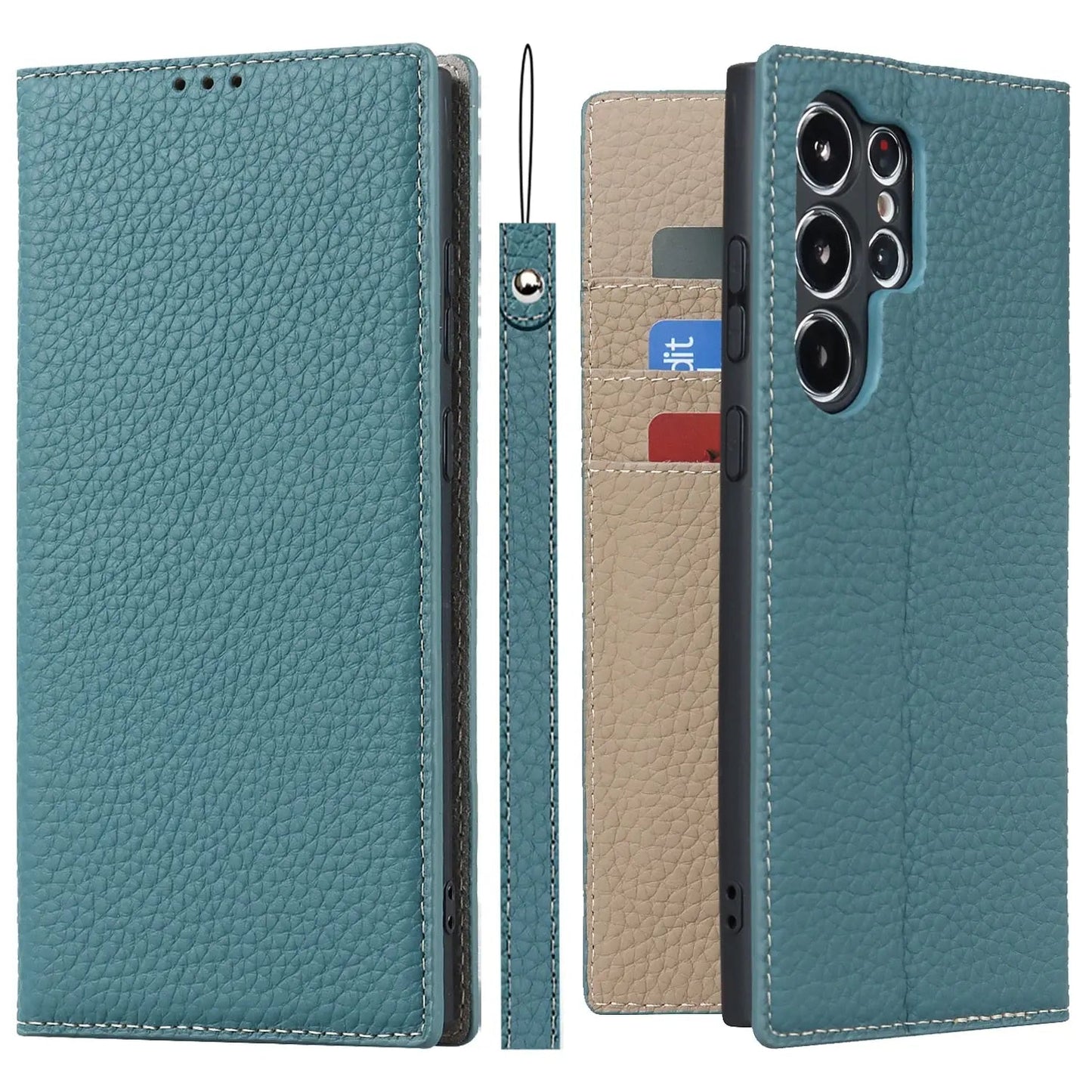 Premium Leather Phone Case for Samsung Galaxy S23 Ultra
