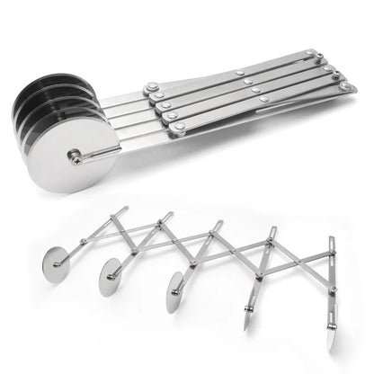 Easy Grip Folding Pastry Dough Cutter Wheel Set
