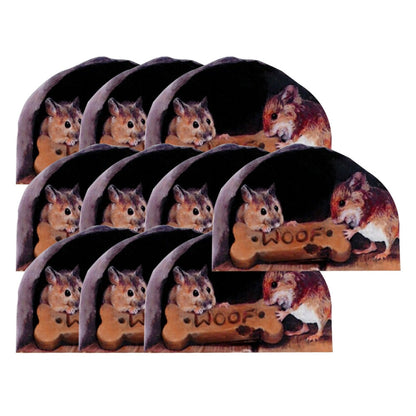 Funny Mouse Hole Wall Decals