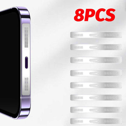 Premium Phone Speaker Mesh Screen Protectors 8pcs