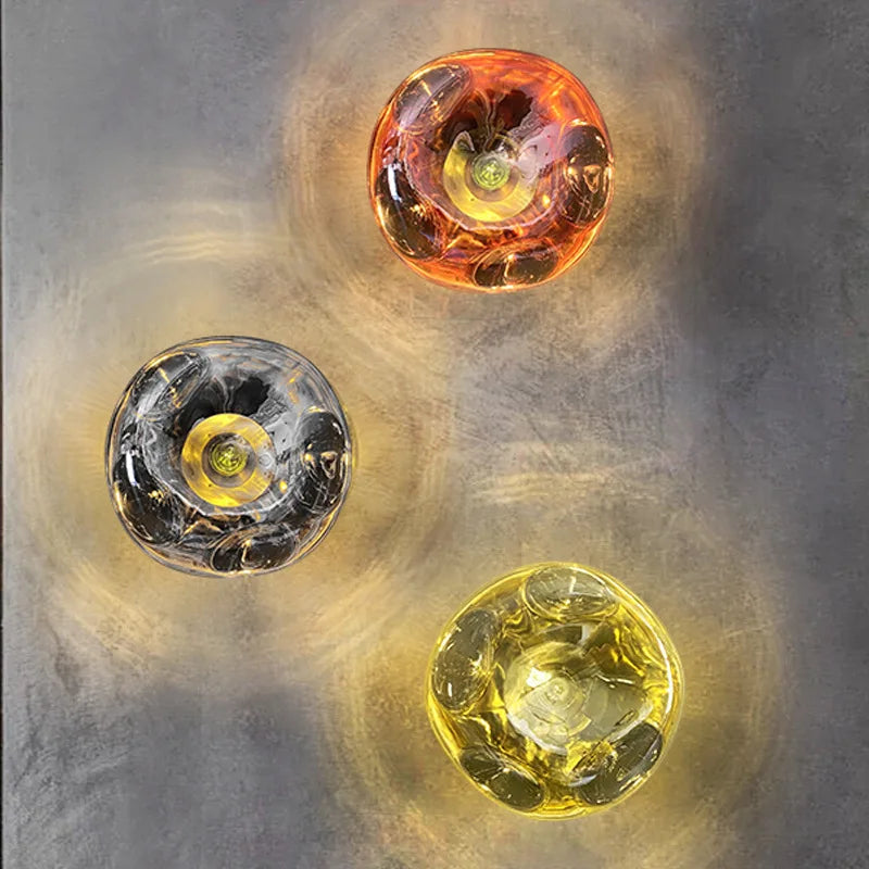 Stylish Melted Wall Lamp in Nordic Design - Befez