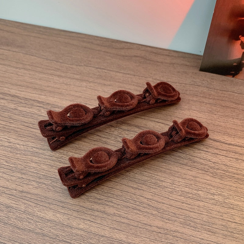 Easy 3-Layer Hair Clamp Styling Pin