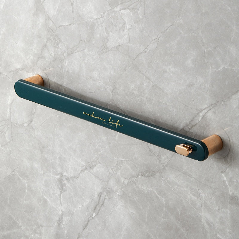 Wall Mount Compact Bathroom Towel Holder
