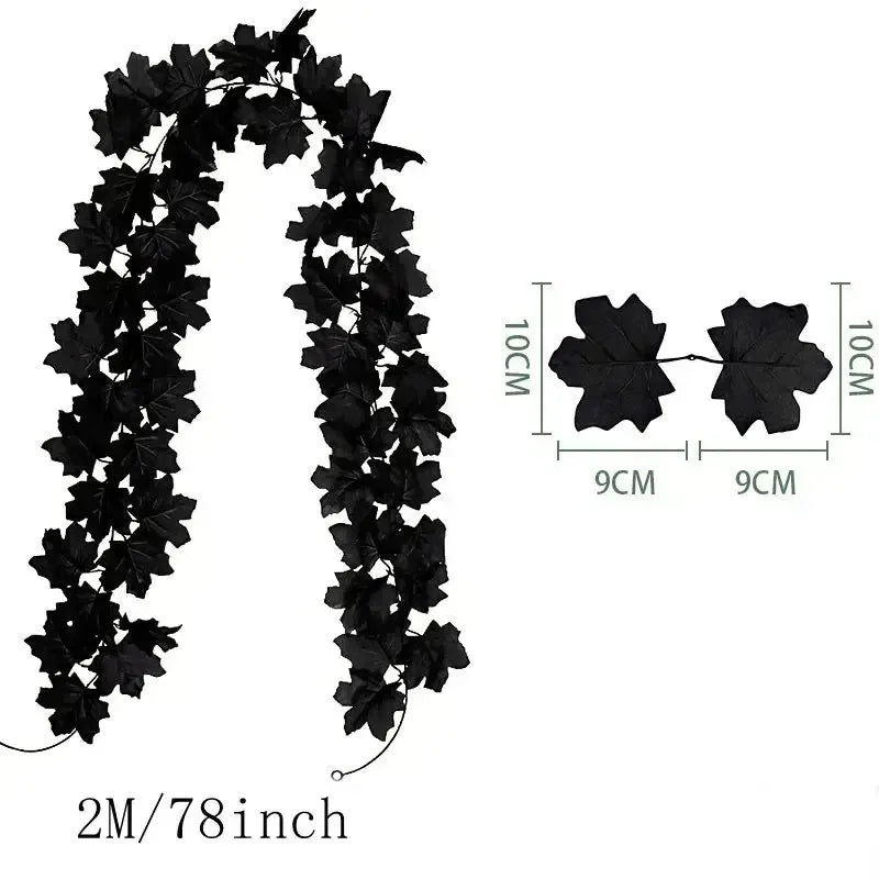 Befez Autumn Artificial Leaf Garland for Home Decor