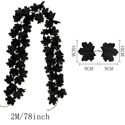 Befez Autumn Artificial Leaf Garland for Home Decor