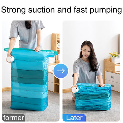 Compact Storage Bag with Vacuum Seal Pump