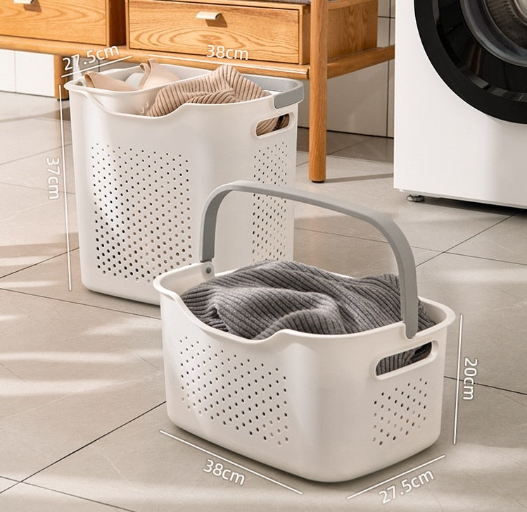 Sturdy Folding Japanese Laundry Hamper