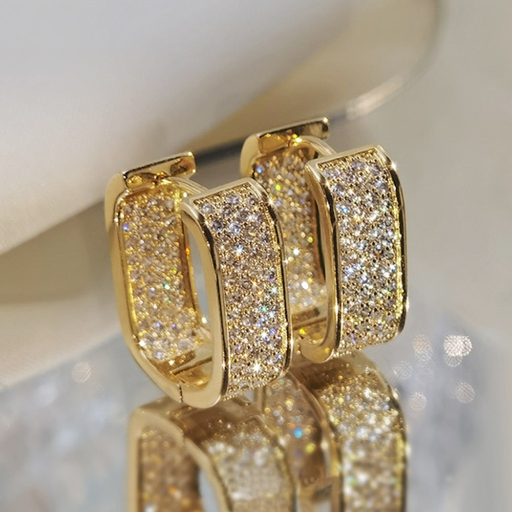 Simple Korean hoop earrings - Befez