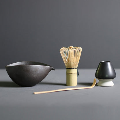 Traditional Japanese Matcha Tea Set with Whisk & Bowl - Befez