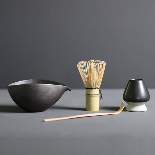 Traditional Japanese Matcha Tea Set with Whisk & Bowl - Befez
