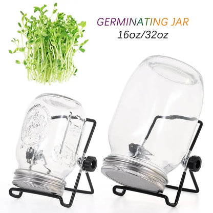 Easy Sprout Grower Kit | Stainless Steel Lid | 2 Sizes
