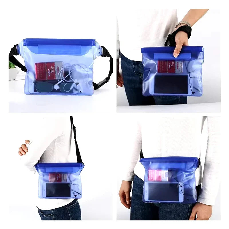 Waterproof Phone Pouch with Adjustable Shoulder Strap