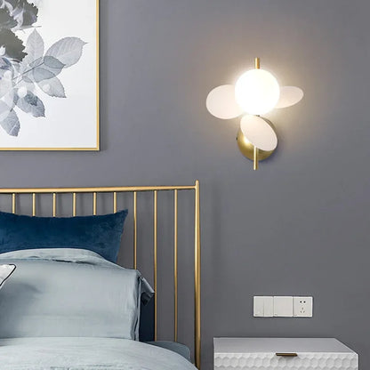 Stylish LED Glass Wall Light Fixture