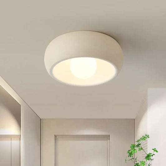 Simple Asian Style Round LED Ceiling Light - Befez