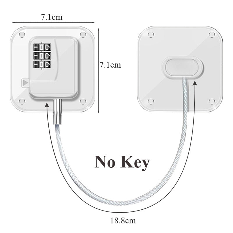 Befez | Easy Baby Proof Cabinet Lock