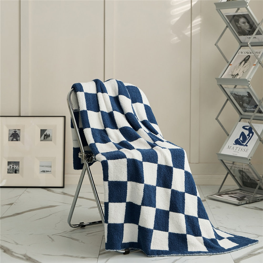 Vibrant Plaid Throw Blanket - Befez