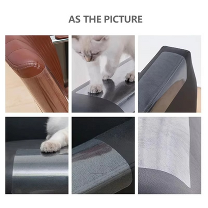 Clear Protective Cat Scratch Guard for Sofas