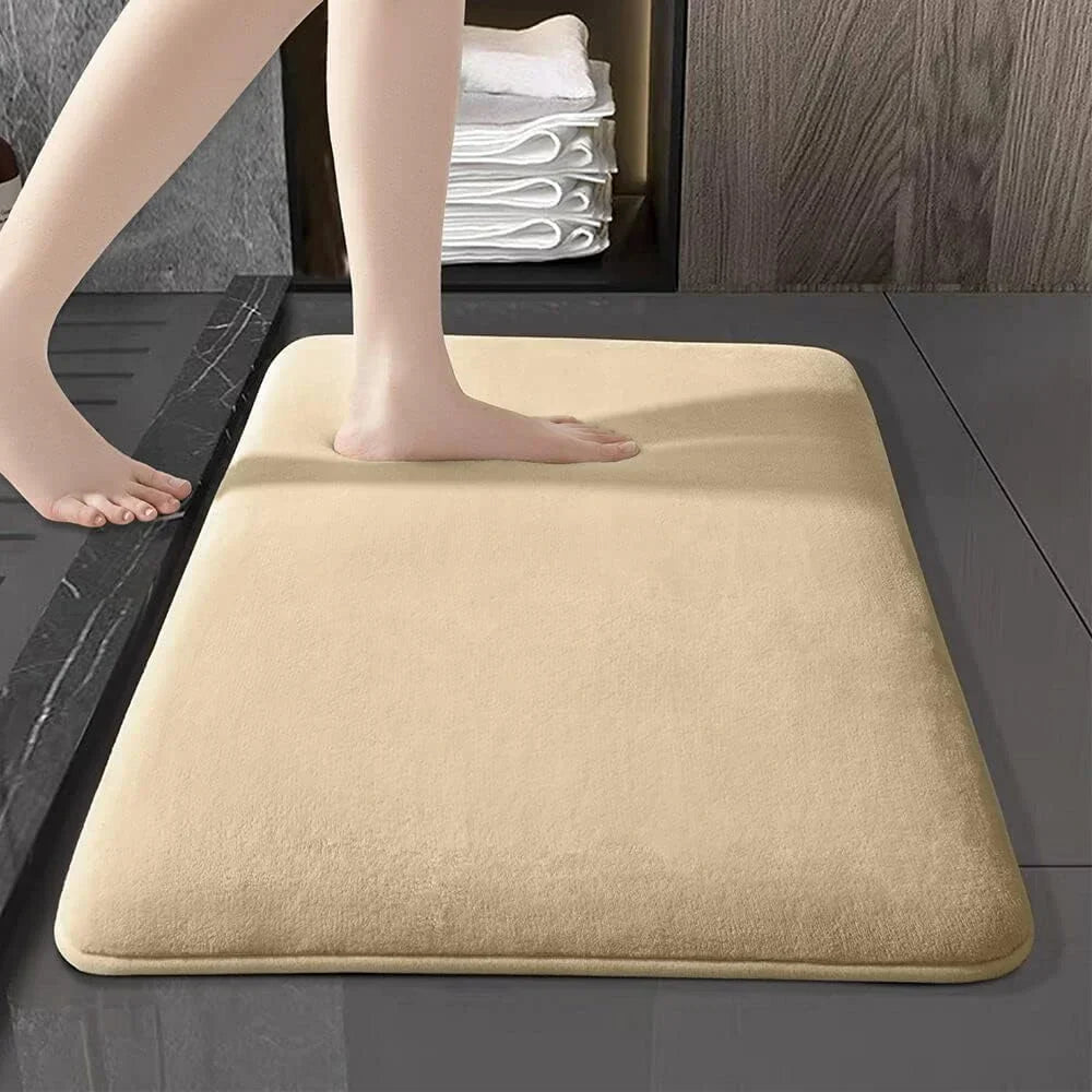 Plush Coral Soft Non-slip Entrance Door Mat