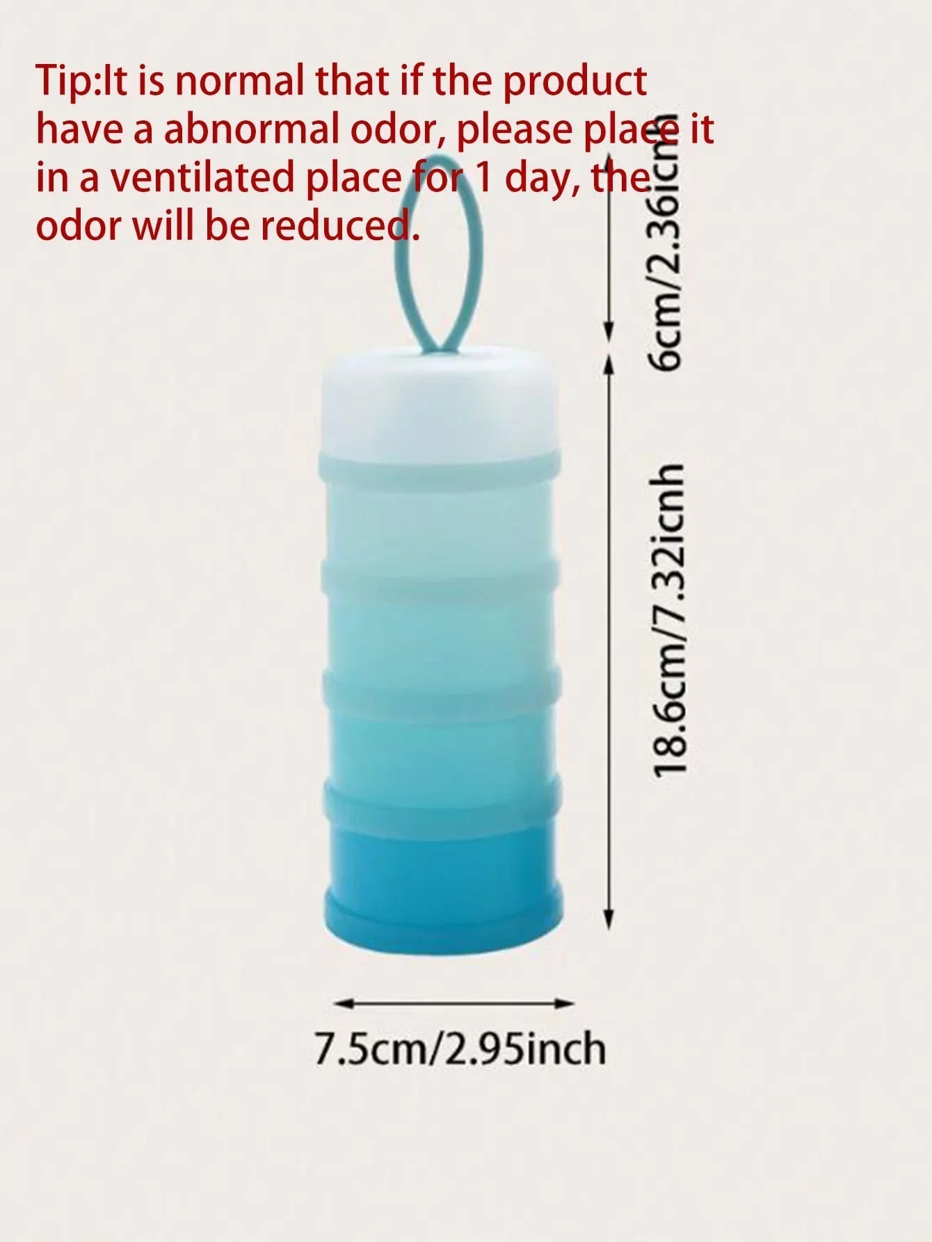 Befez Baby Formula Travel Container & Snack Box
