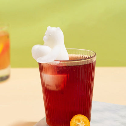 Cute Bear Shaped Ice Cube Tray