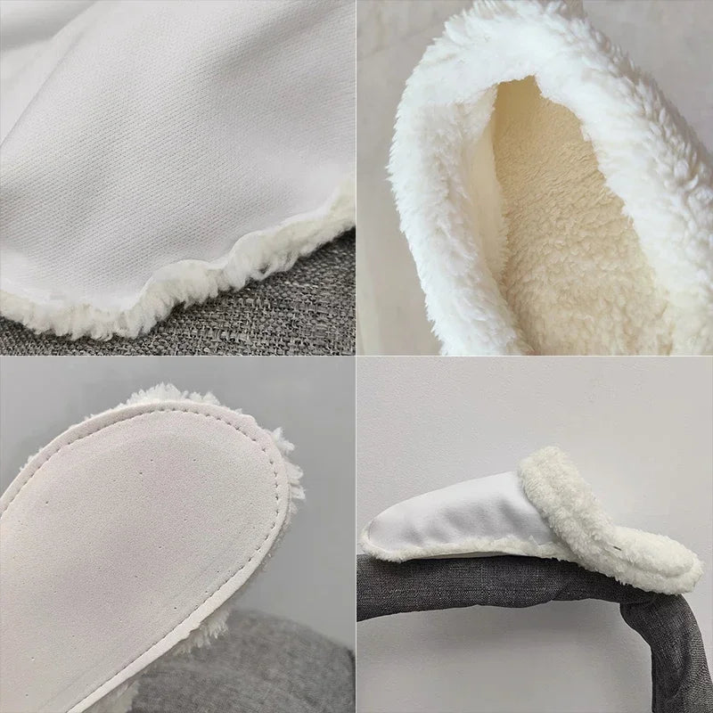 Soft Crocs Fuzzy Shoe Insoles