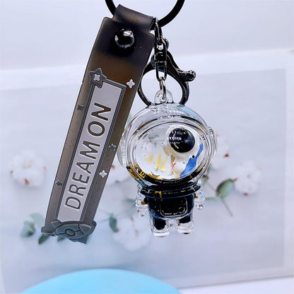 Sparkling Space Astronaut Keychain