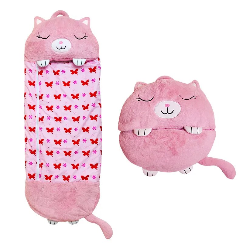Soft Plush Sleep Bag for Warm Nights