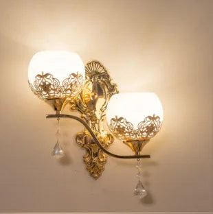 Warm Gold LED Ambient Wall Light