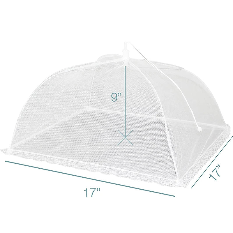 Portable Food Net Cover | Reusable Outdoor Mesh Screen