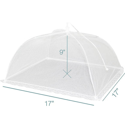 Portable Food Net Cover | Reusable Outdoor Mesh Screen
