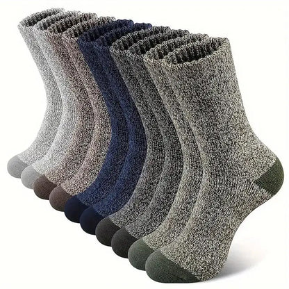 Thermal Merino Wool Hiking Socks for Men and Women