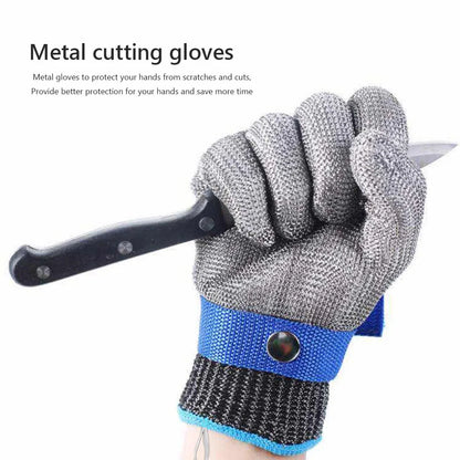 Durable Steel Mesh Safety Gloves
