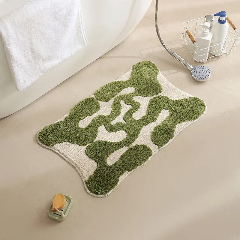 Colorful Texture Non Slip Bath Mat