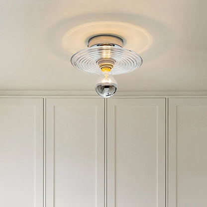 Ocean Blue LED Wave Wall Light