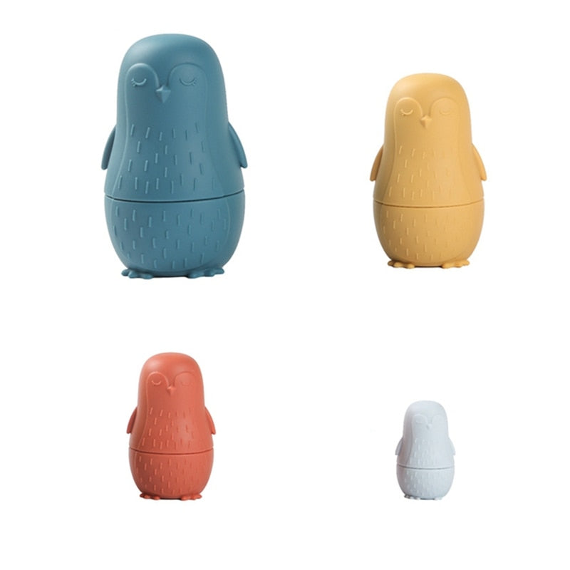 Fun Colorful Silicone Nesting Dolls