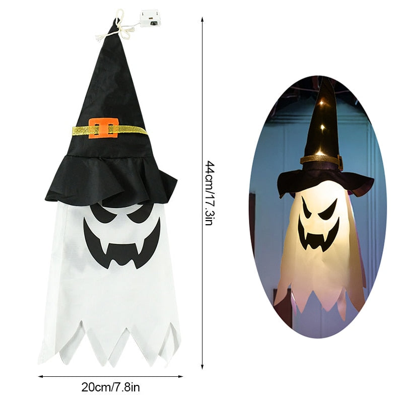 Spooky Hanging Ghost Decor Lamp - Befez