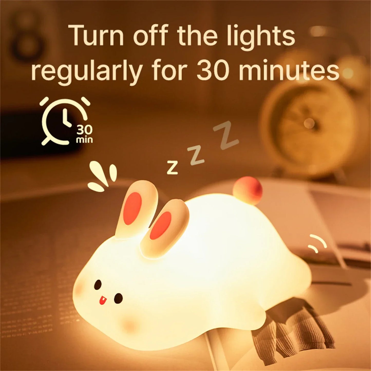 Adorable Duck LED Nightlight Soft Silicone USB Powered