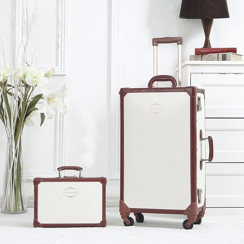 Vintage Style Hardside Luggage Set Valencia