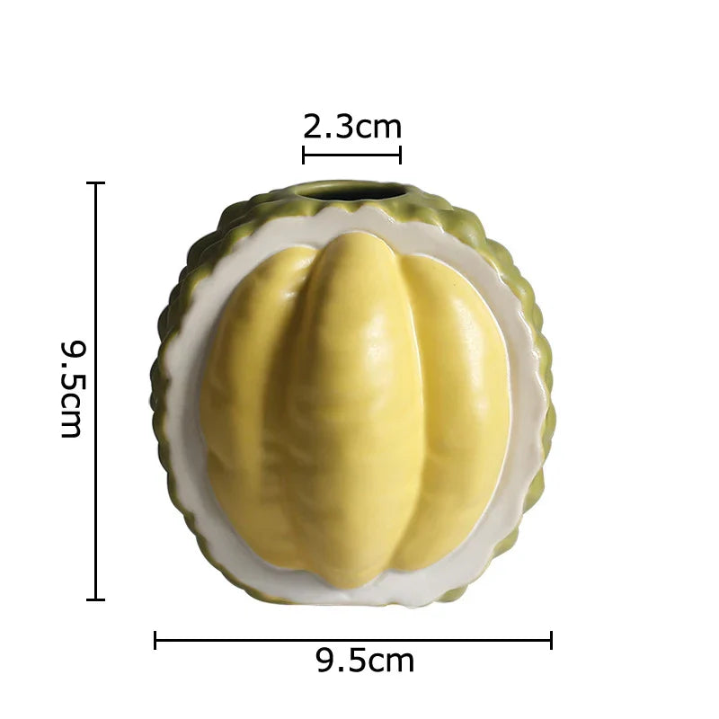 Unique Tropical Ceramic Vase - Befez