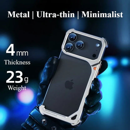 Slim Metal Edge iPhone 17 Phone Case Cover