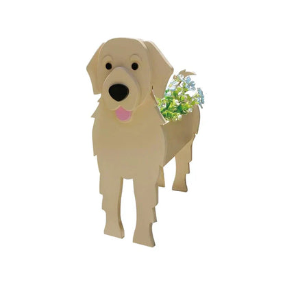 Cute Dog Planter - Adorable Pet Flower Pot
