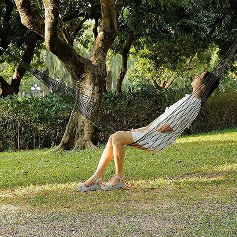 Lightweight Mesh Hammock for Outdoor Camping Travel
