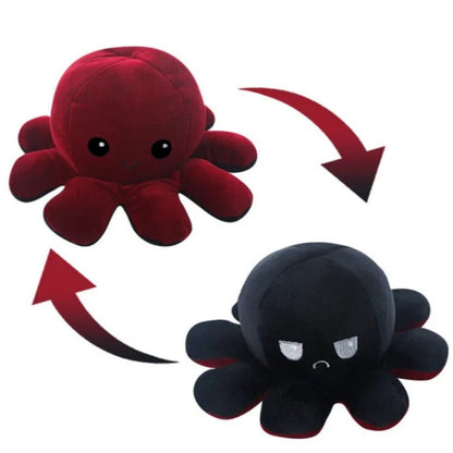 Cute Octopus Plush Toy with 2 Faces