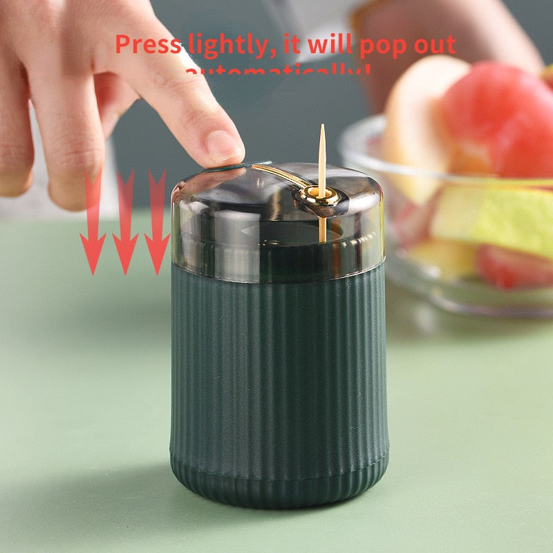 Compact Easy Automatic Toothpick Holder