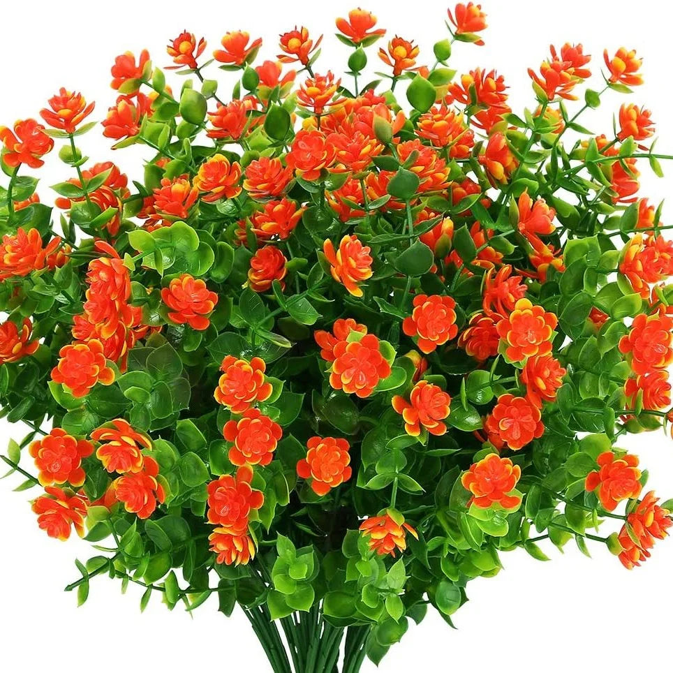 Colorful Outdoor Artificial Hanging Flowers
